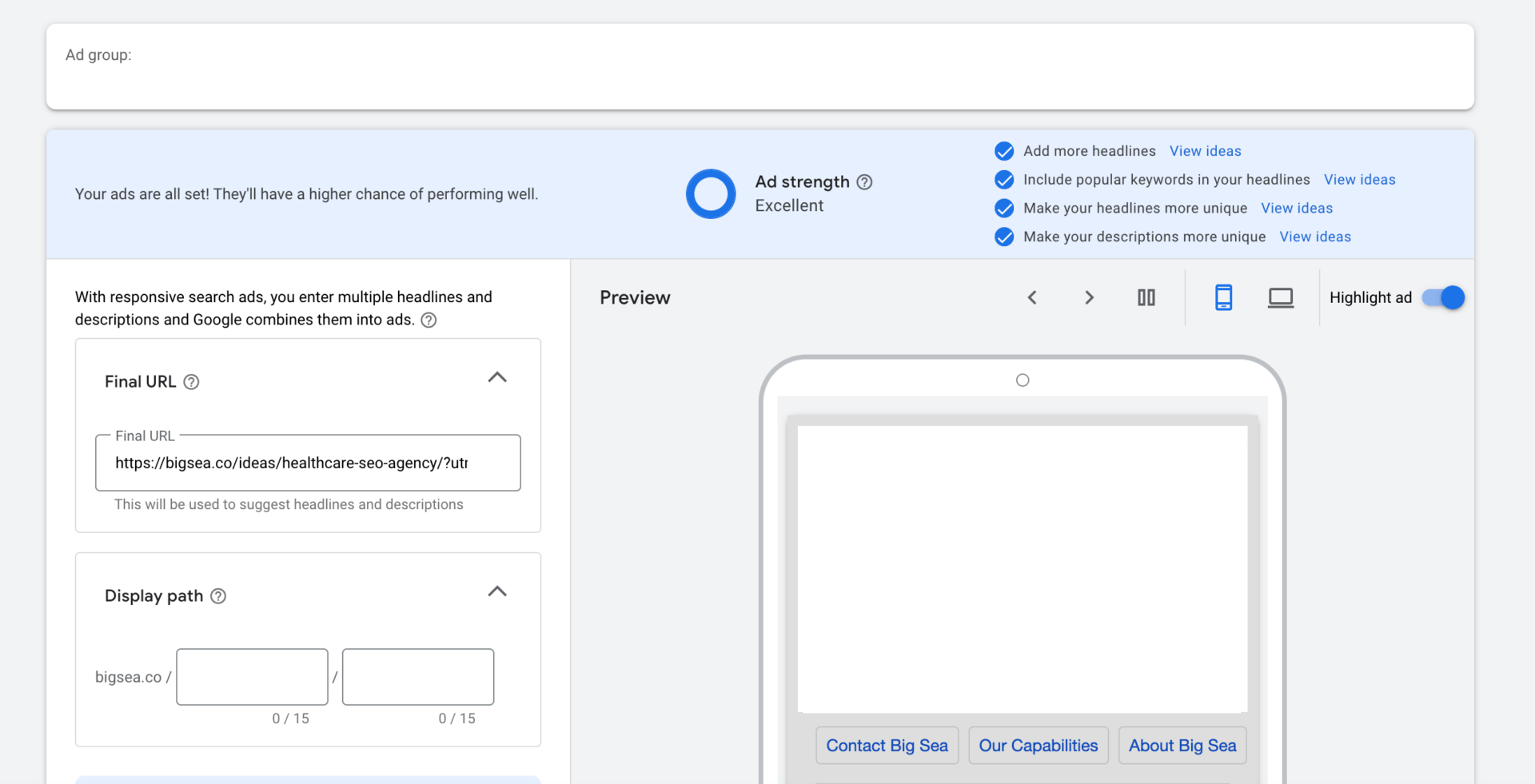 How Does Google Ads Generate Responsive Search Ads? | Cordelia Labs