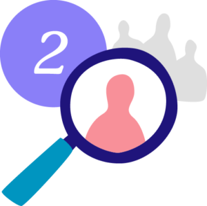 icon of magnifying glass