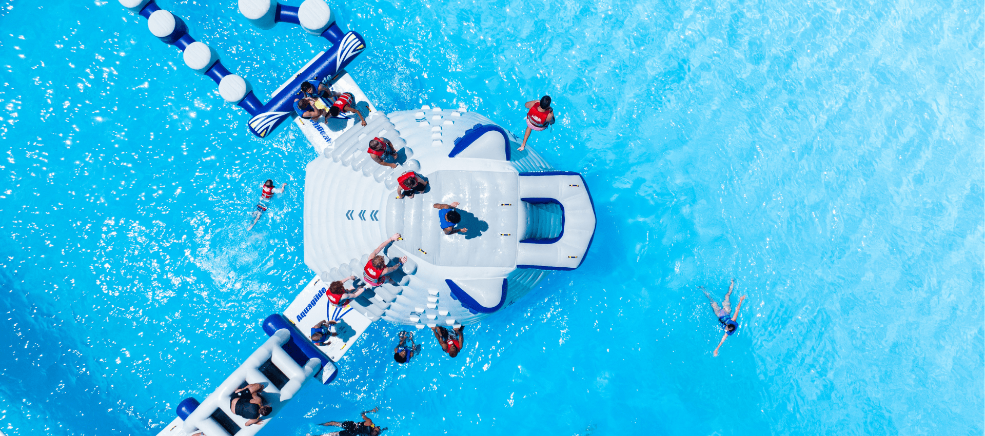 Crowds at Metro Lagoons’ vibrant water playground, highlighting the impact of strategic digital marketing in boosting visitor engagement and ticket sales.